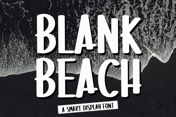 Blank Beach: A Versatile Display Font for Modern Design Needs