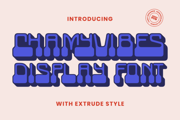 Chamyvibes: A Unique Display Font with Aesthetic Appeal