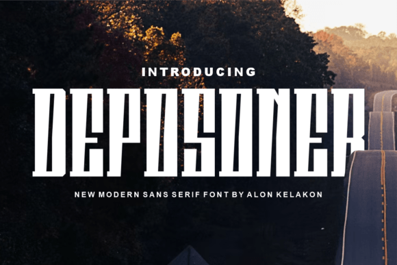 Deposoner: A Display Font That Elevates Strategic Design and Communication