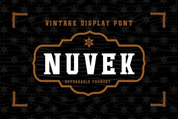 Discover the Versatility of Nuvek: A Unique Display Font for Creative Expression