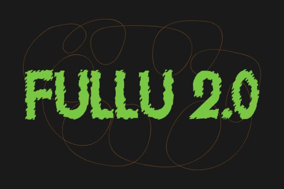 Fullu 2.0: A Quirky Handwritten Font for Creative Expression