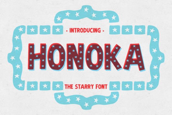 Honoka: A Versatile Handmade Display Font for Strategic Design and Branding