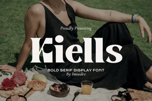 Kiells: A Modern Display Font for Elevating Creative Workflows