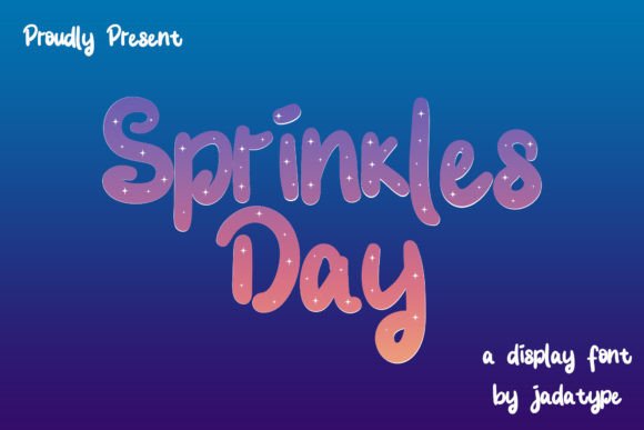 Sprinkles Day: A Playful Font for Creative Impact