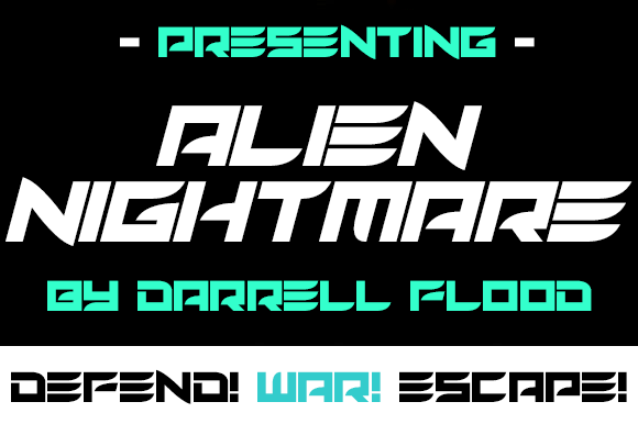 The Rise of Alien Nightmare: A Sci-Fi Font for a High-Tech Future