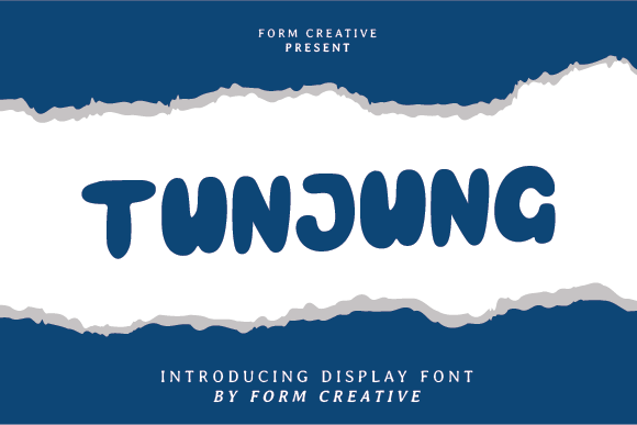 Tunjung: A Bold, Powerful Display Font for Modern Design