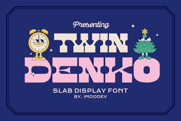 Twin Denko: The Modern Display Typeface Revolutionizing Creative Expression